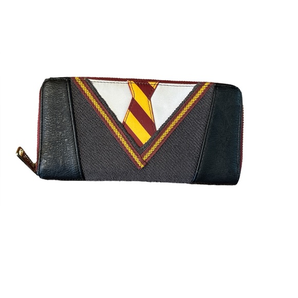 Harry Potter Loungefly Cosplay Black Suit Tie Tote HandBag Purse & Zip Wallet - Picture 4 of 10